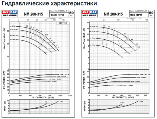 Насос Masdaf NM 200-315