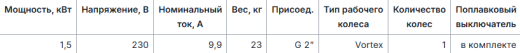 Насос погружной Dreno COMPATTA 55 M/G
