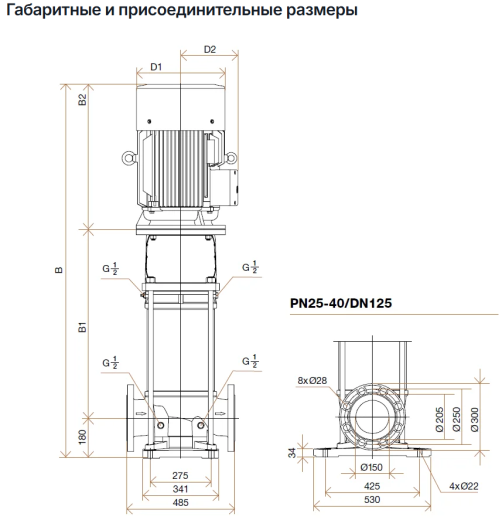 Hydroo VF 125-10, 11 кВт