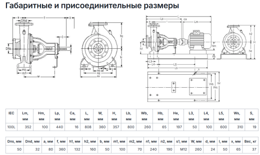Насос Masdaf NM 32-160 3 кВт