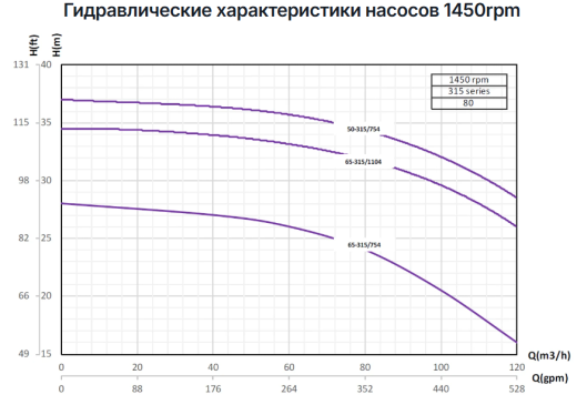 Консольно моноблочные насосы Pumpiran Etabloc G 80-315