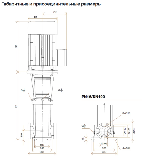 Hydroo VF 65-40-2, 18,5 кВт