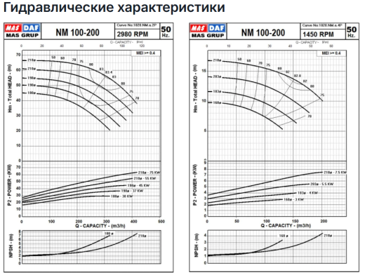 Насос Masdaf NM 100-200
