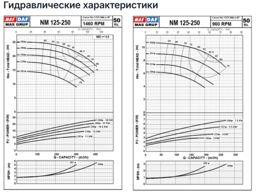 Насос Masdaf NM 125-250